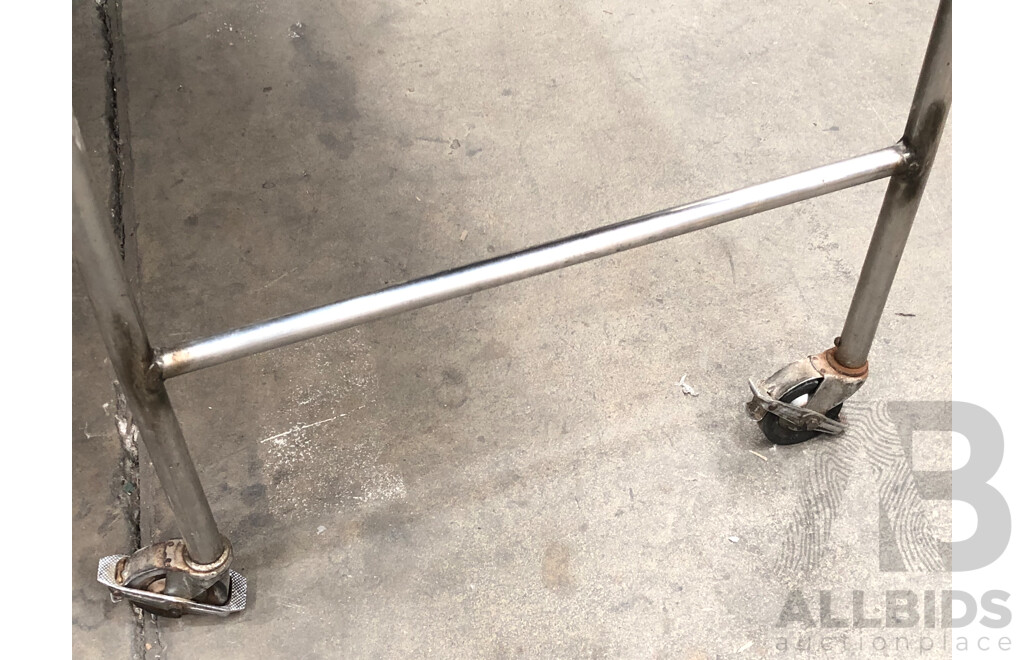 Commercial Stainless Steel Bench