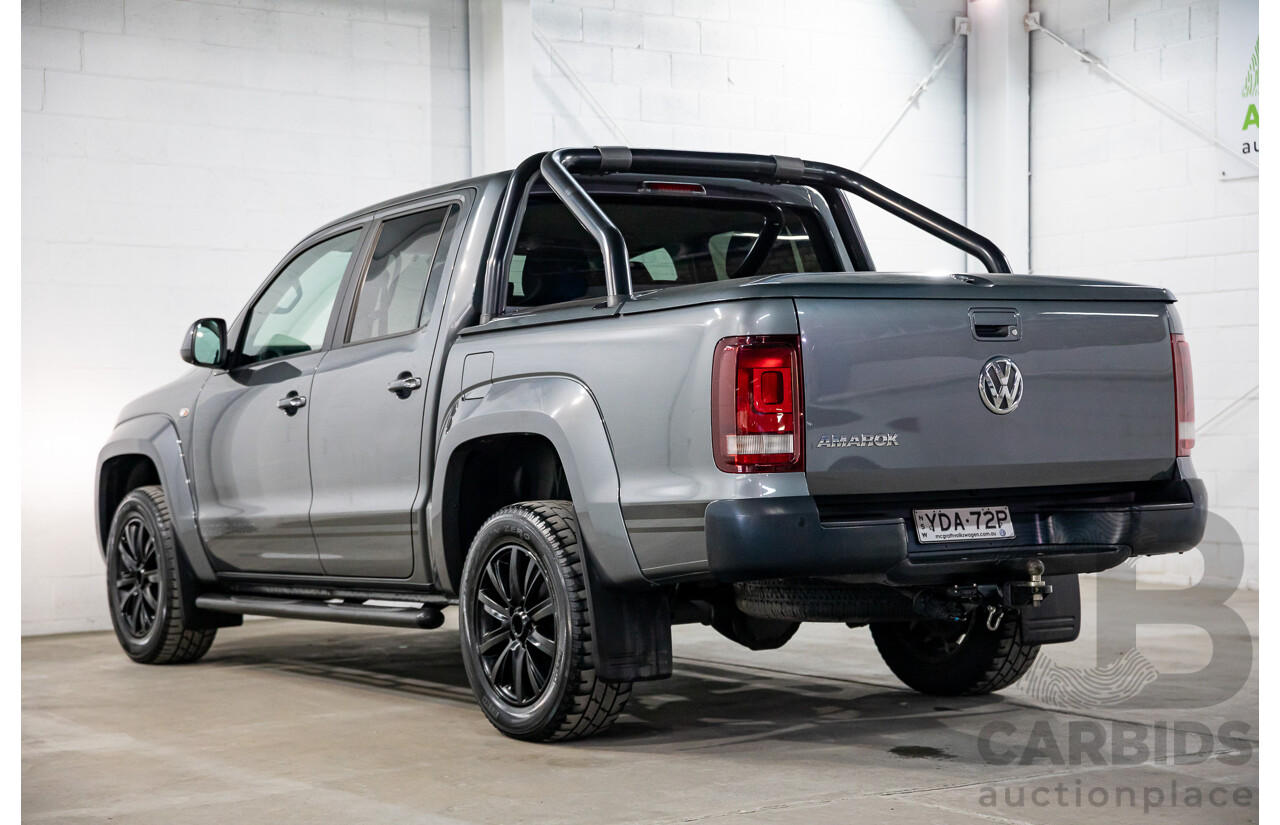 06/2016 Volkswagen Amarok TDI420 Atacama (4x4) 2H MY16 Dual Cab Utility Natural Grey Metallic Turbo Diesel 2.0L
