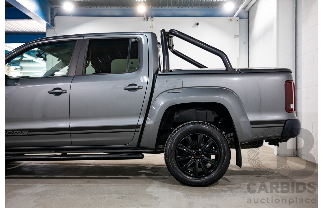 06/2016 Volkswagen Amarok TDI420 Atacama (4x4) 2H MY16 Dual Cab Utility Natural Grey Metallic Turbo Diesel 2.0L
