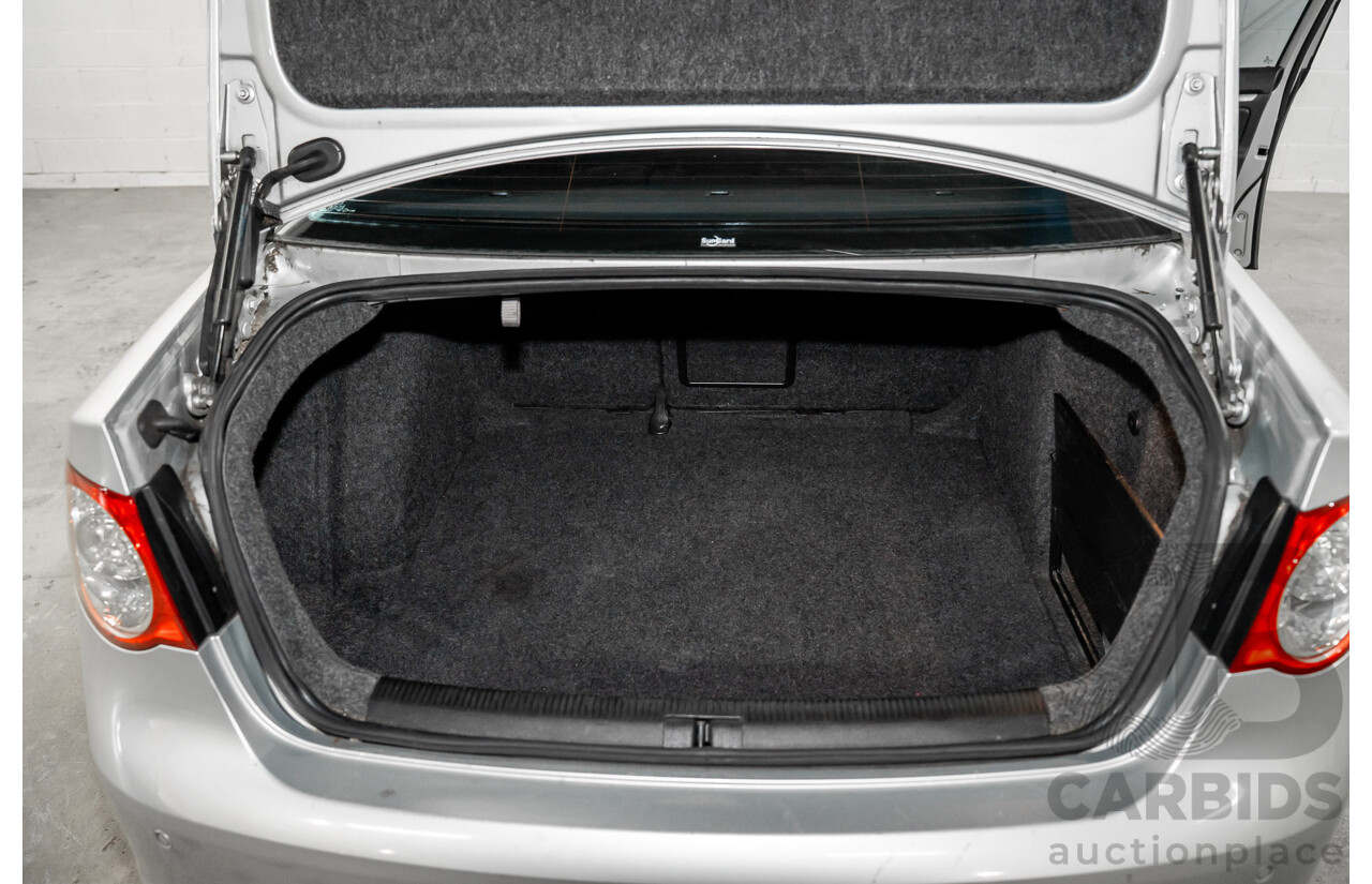 6/2007 Volkswagen Jetta 2.0 Turbo FSI 1KM 4d Sedan Reflex Silver Turbo 2.0L