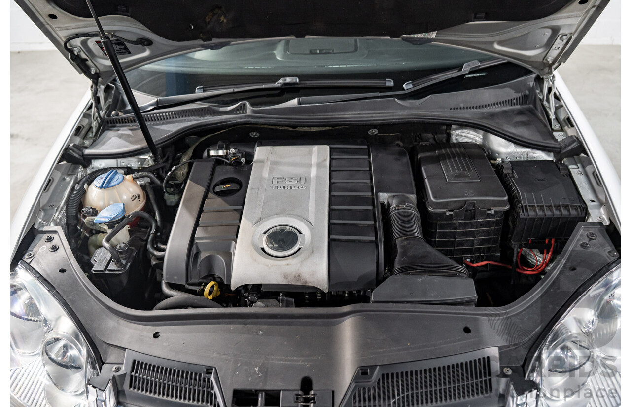 6/2007 Volkswagen Jetta 2.0 Turbo FSI 1KM 4d Sedan Reflex Silver Turbo 2.0L