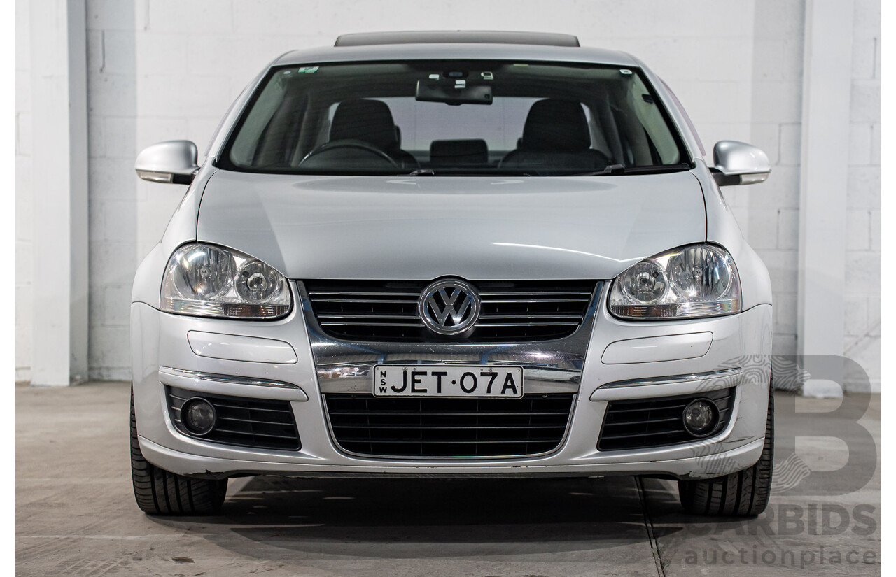 6/2007 Volkswagen Jetta 2.0 Turbo FSI 1KM 4d Sedan Reflex Silver Turbo 2.0L