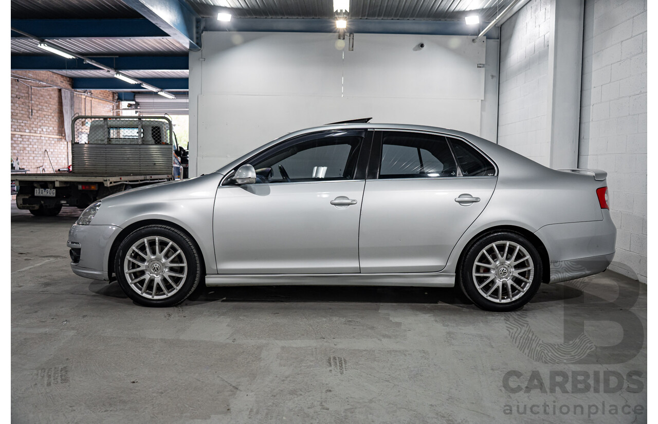 6/2007 Volkswagen Jetta 2.0 Turbo FSI 1KM 4d Sedan Reflex Silver Turbo 2.0L
