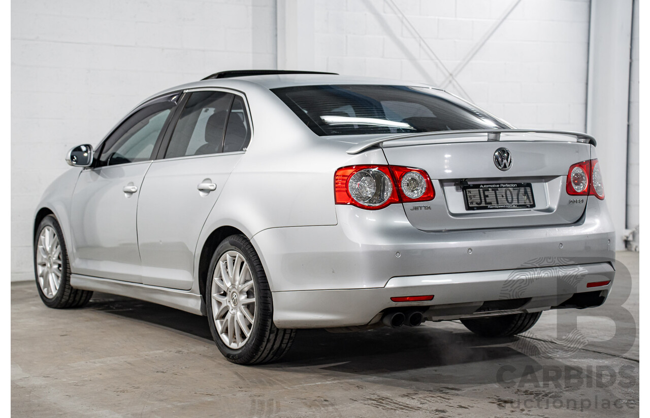6/2007 Volkswagen Jetta 2.0 Turbo FSI 1KM 4d Sedan Reflex Silver Turbo 2.0L