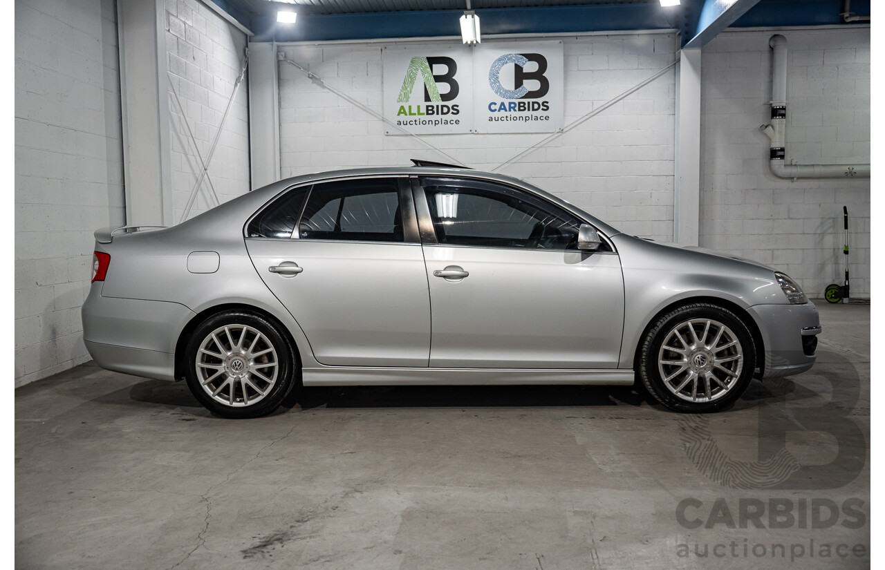 6/2007 Volkswagen Jetta 2.0 Turbo FSI 1KM 4d Sedan Reflex Silver Turbo 2.0L