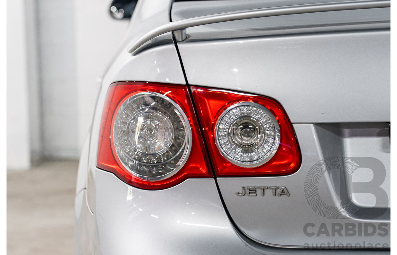 6/2007 Volkswagen Jetta 2.0 Turbo FSI 1KM 4d Sedan Reflex Silver Turbo 2.0L