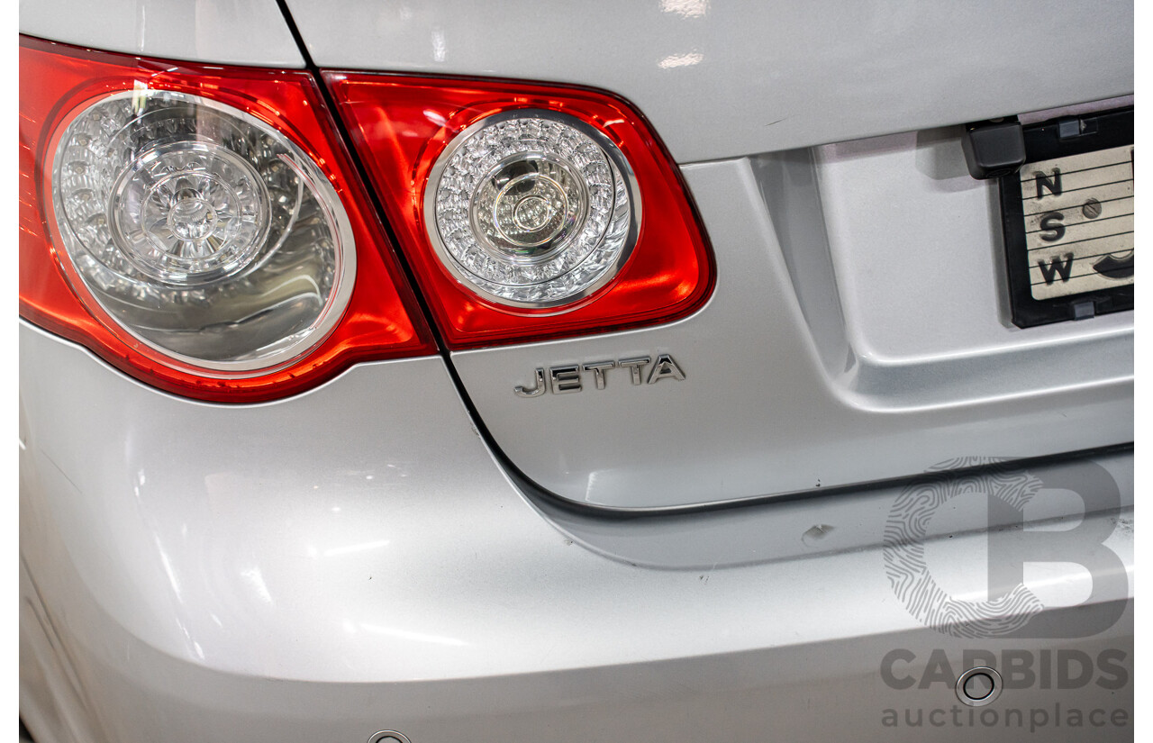 6/2007 Volkswagen Jetta 2.0 Turbo FSI 1KM 4d Sedan Reflex Silver Turbo 2.0L
