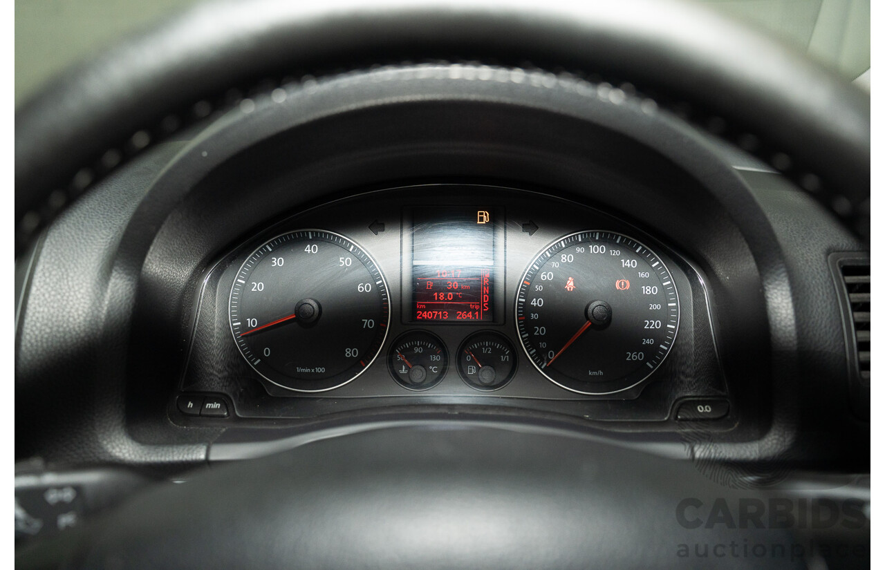 6/2007 Volkswagen Jetta 2.0 Turbo FSI 1KM 4d Sedan Reflex Silver Turbo 2.0L