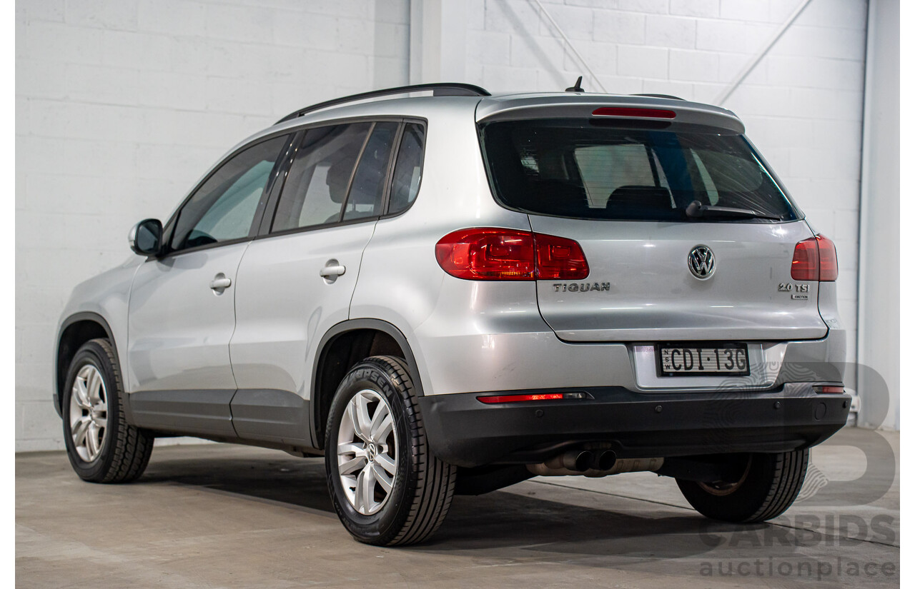 1/2011 Volkswagen Tiguan 125 TSI 5NC (AWD) MY11 4d Wagon Reflex Silver Turbo 2.0L