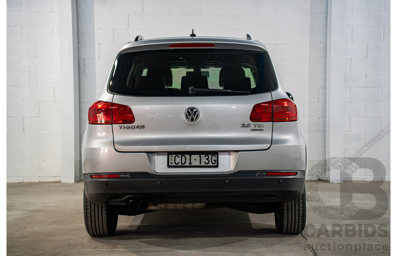 1/2011 Volkswagen Tiguan 125 TSI 5NC (AWD) MY11 4d Wagon Reflex Silver Turbo 2.0L