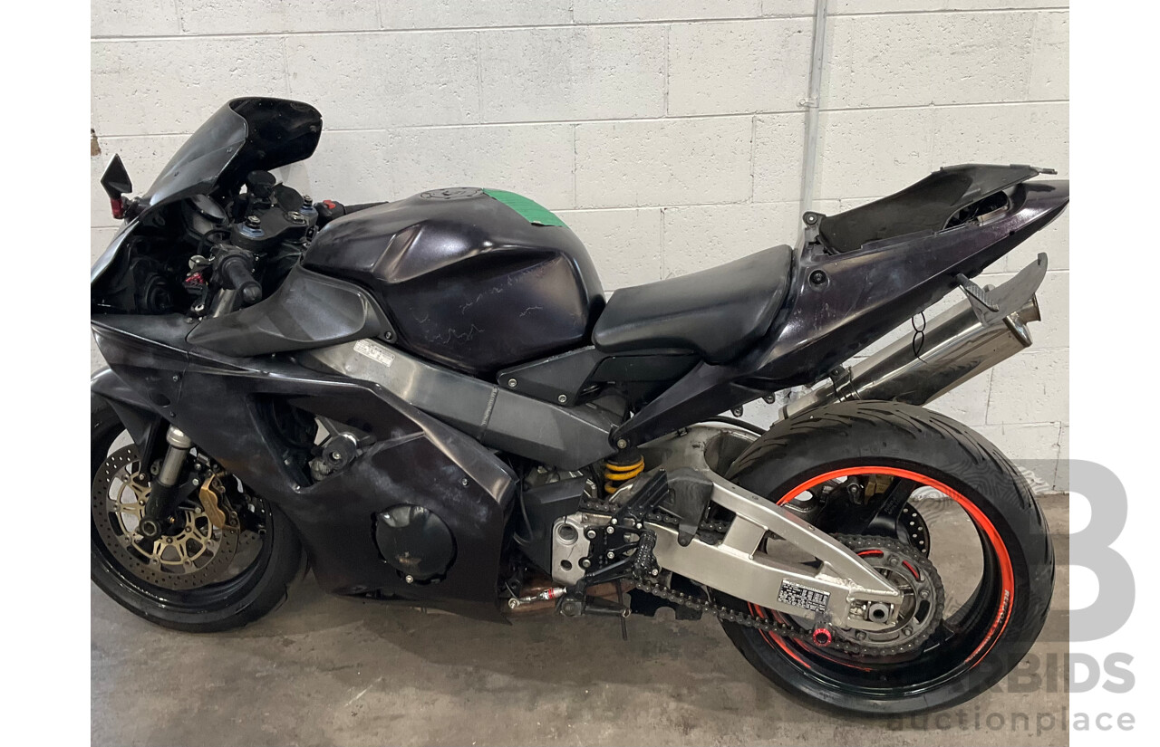 2002 HONDA CBR900RR2 Fire Blade Bike - Dark Purple
