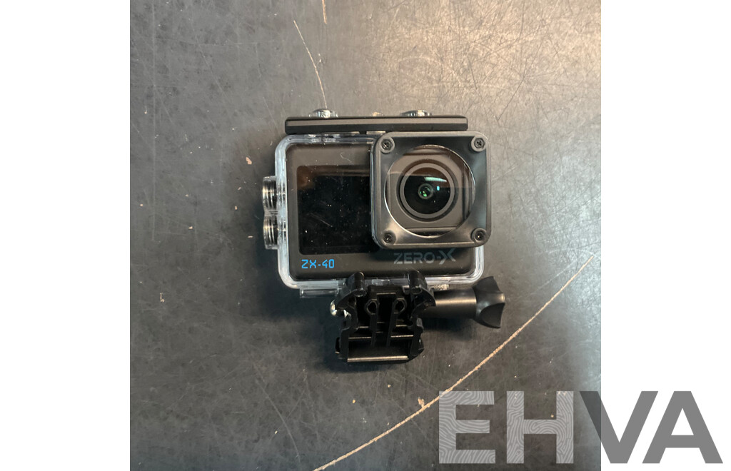 ZERO-X ZX-40 4K UHD Action Camera - Lot 1619770 | EHVA