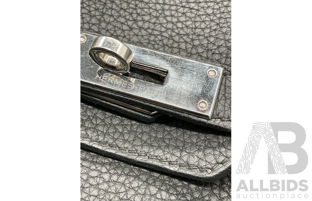 Black Handbag and Blue Cardholder