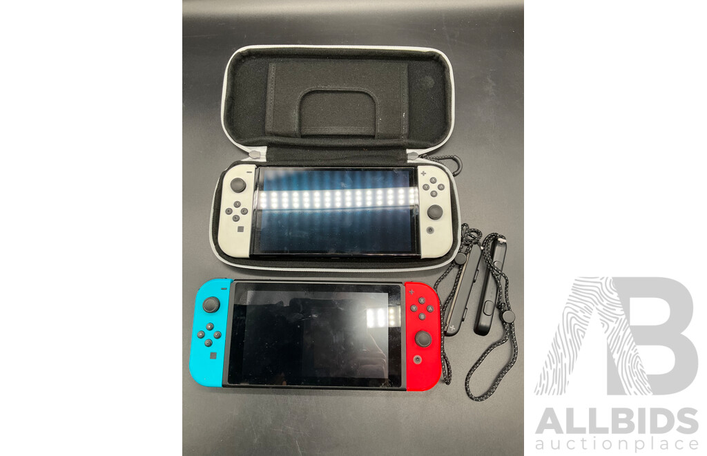 NINTENDO SWITCH - Locked to Previous Owners - Lot of 2