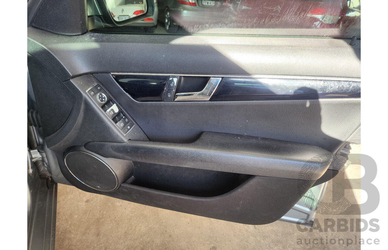 4/2008 Mercedes-Benz C200 Kompressor Classic W204 4d Sedan Grey 1.8L