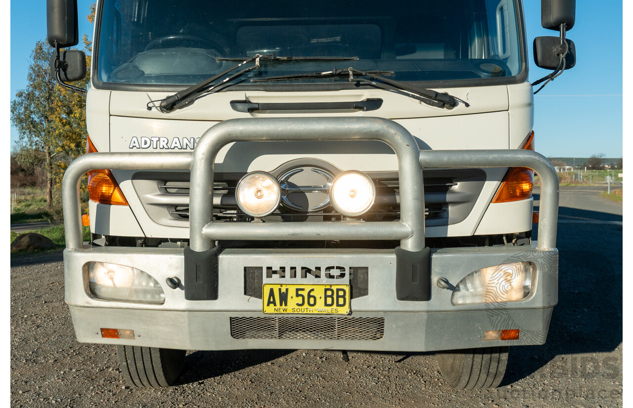 02/2008, Hino Ad Trans 500 Series, GH 1727, 12 Pallet, Curtainsider Canopy Truck with 750KG Taillift & Passed RMS HVIS Roadworthy