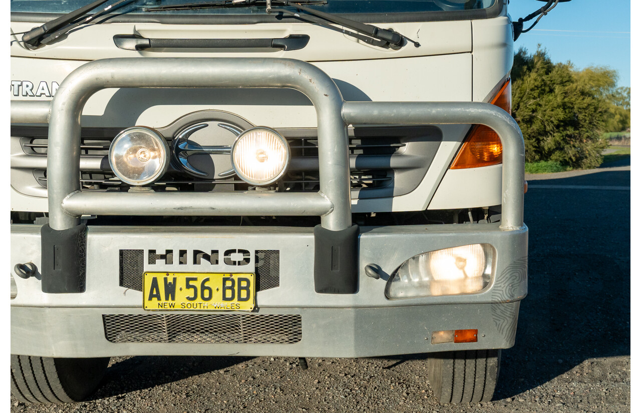 02/2008, Hino Ad Trans 500 Series, GH 1727, 12 Pallet, Curtainsider Canopy Truck with 750KG Taillift & Passed RMS HVIS Roadworthy