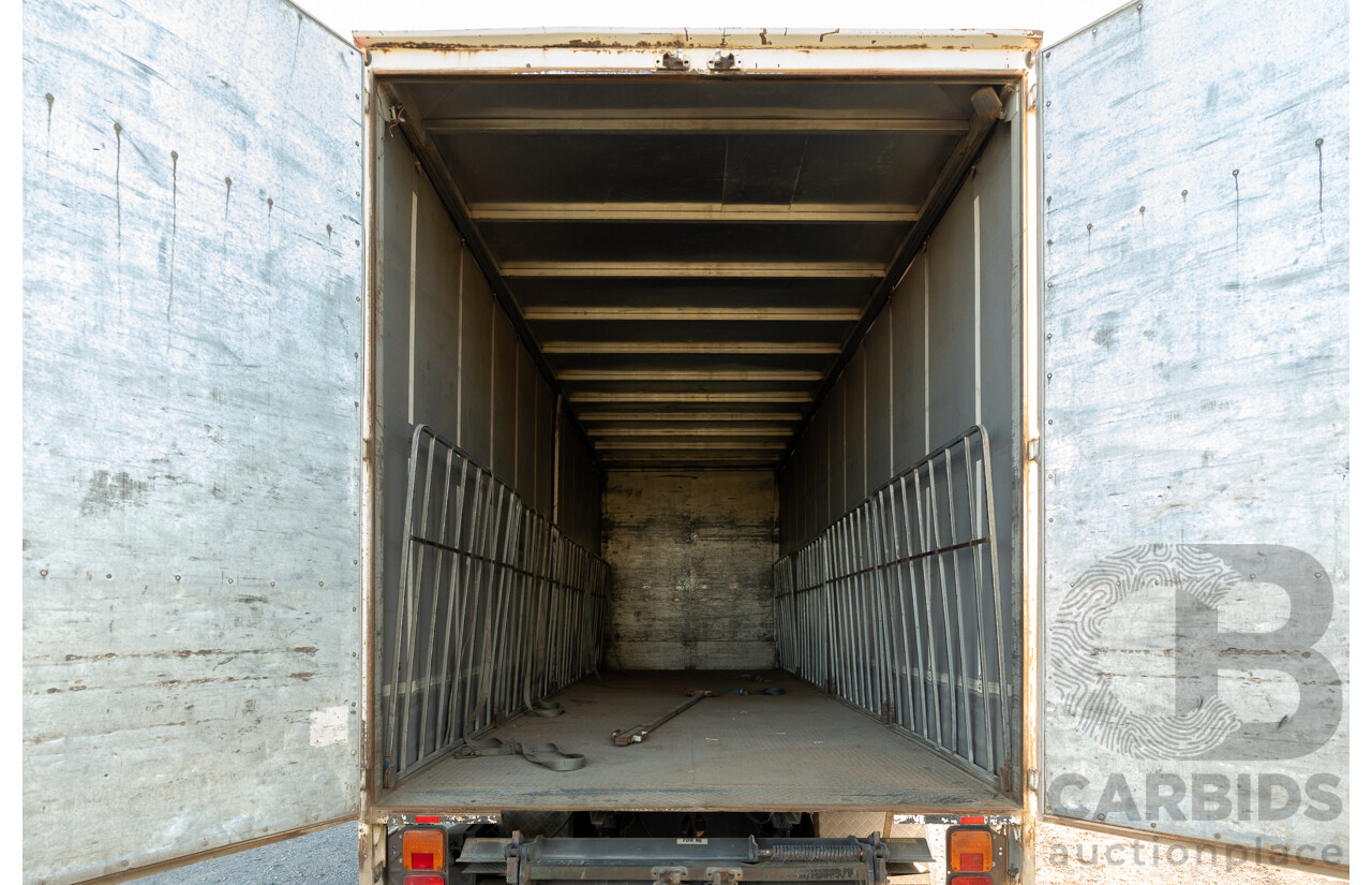 02/2008, Hino Ad Trans 500 Series, GH 1727, 12 Pallet, Curtainsider Canopy Truck with 750KG Taillift & Passed RMS HVIS Roadworthy