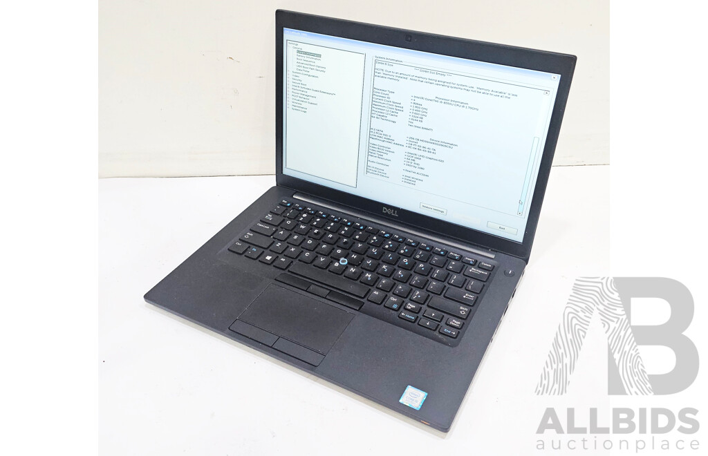 Dell Latitude 7490 Intel Core I5 (8350U) 1.70GHz-3.60GHz 4-Core CPU 14-Inch FHD Laptop