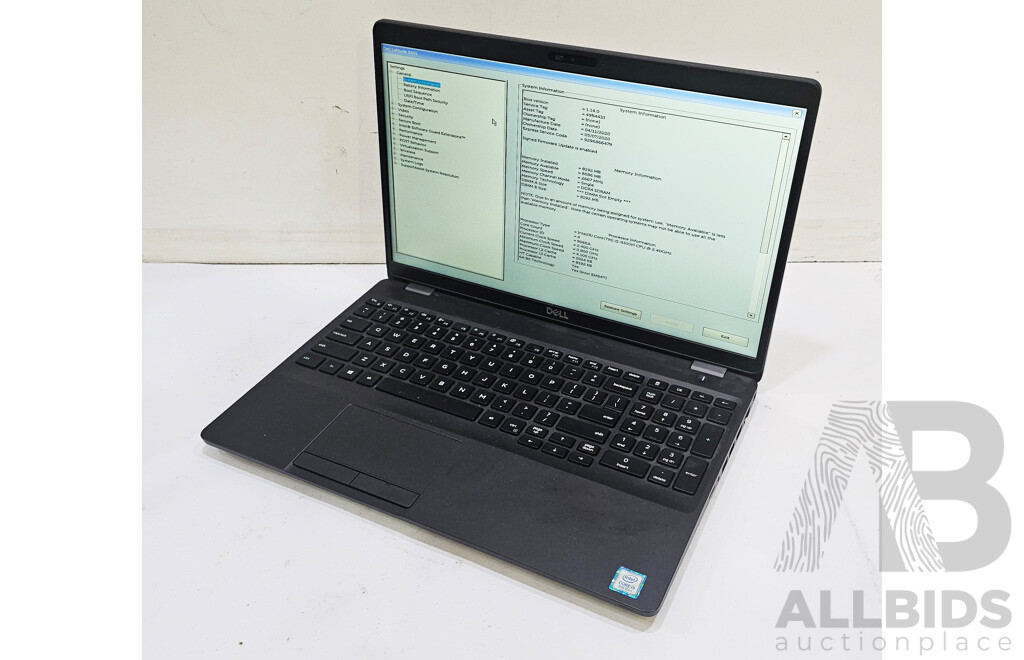 Dell Latitude 5501 Intel Core i5 (9300H) 2.40GHz-4.10GHz 4-Core CPU 15.6-Inch FHD Laptop