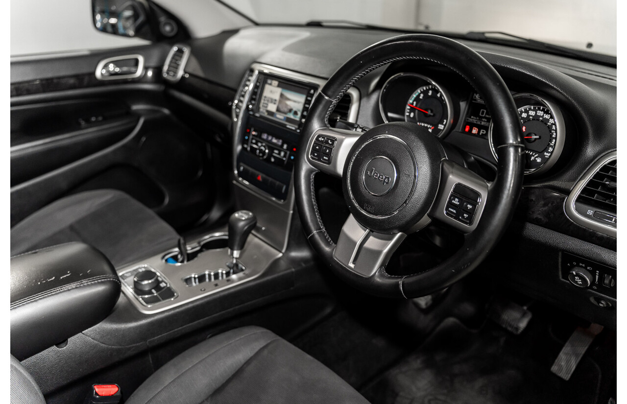 3/2012 Jeep Grand Cherokee Laredo (4x4) WK MY12 4d Wagon White Gold V6 3.6L