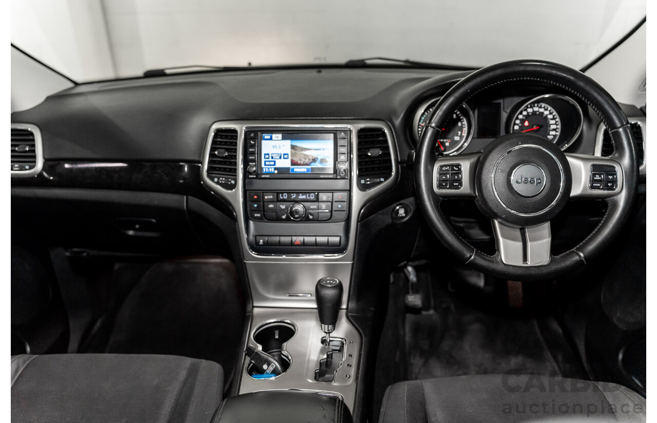 3/2012 Jeep Grand Cherokee Laredo (4x4) WK MY12 4d Wagon White Gold V6 3.6L