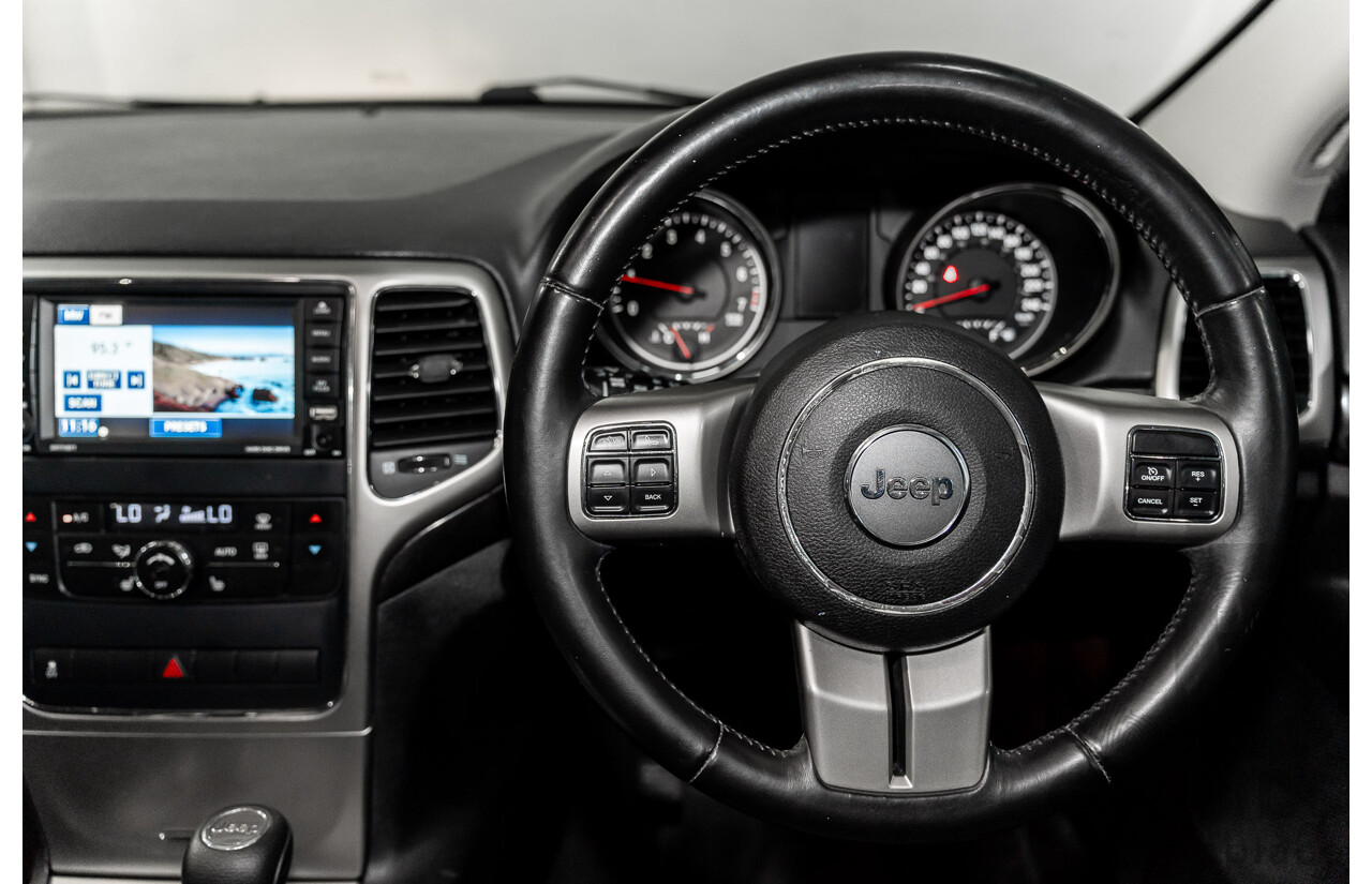 3/2012 Jeep Grand Cherokee Laredo (4x4) WK MY12 4d Wagon White Gold V6 3.6L