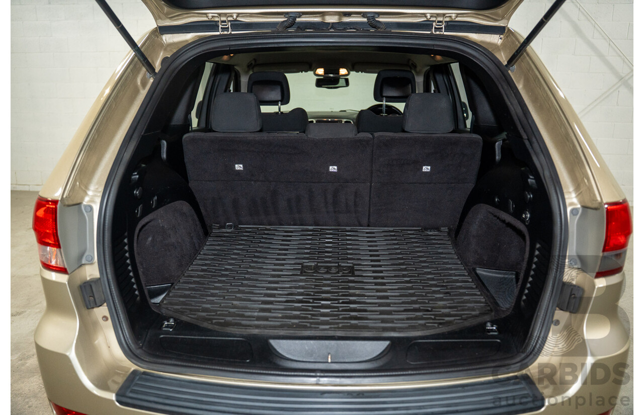 3/2012 Jeep Grand Cherokee Laredo (4x4) WK MY12 4d Wagon White Gold V6 3.6L