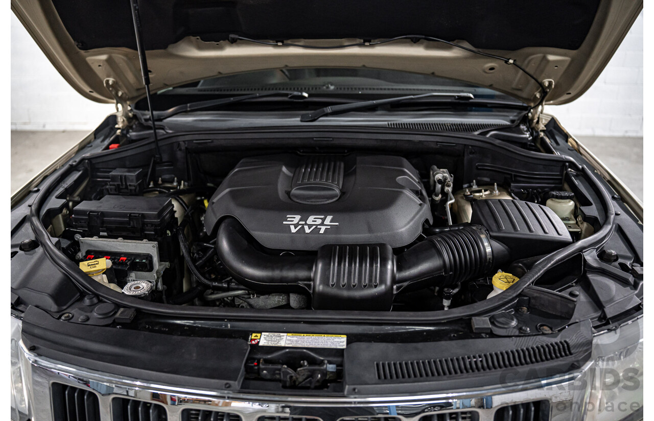 3/2012 Jeep Grand Cherokee Laredo (4x4) WK MY12 4d Wagon White Gold V6 3.6L