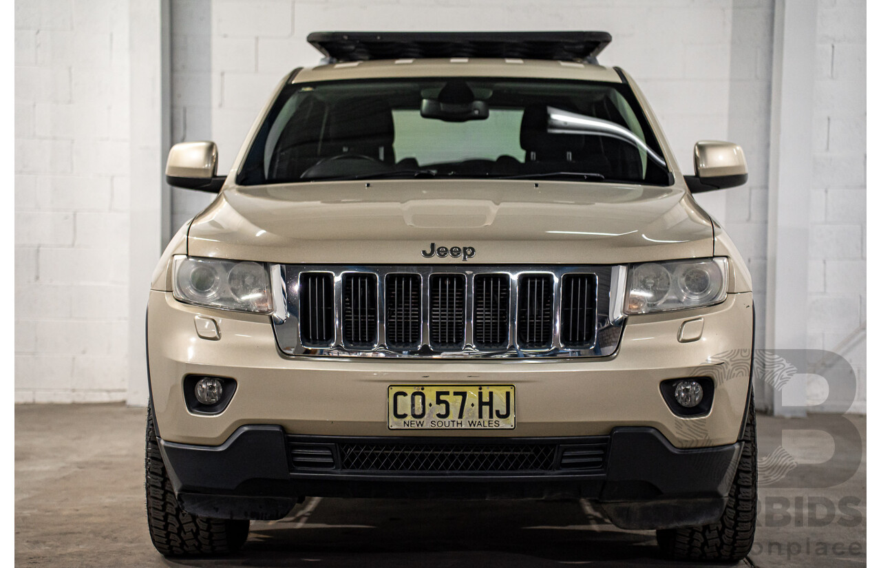 3/2012 Jeep Grand Cherokee Laredo (4x4) WK MY12 4d Wagon White Gold V6 3.6L