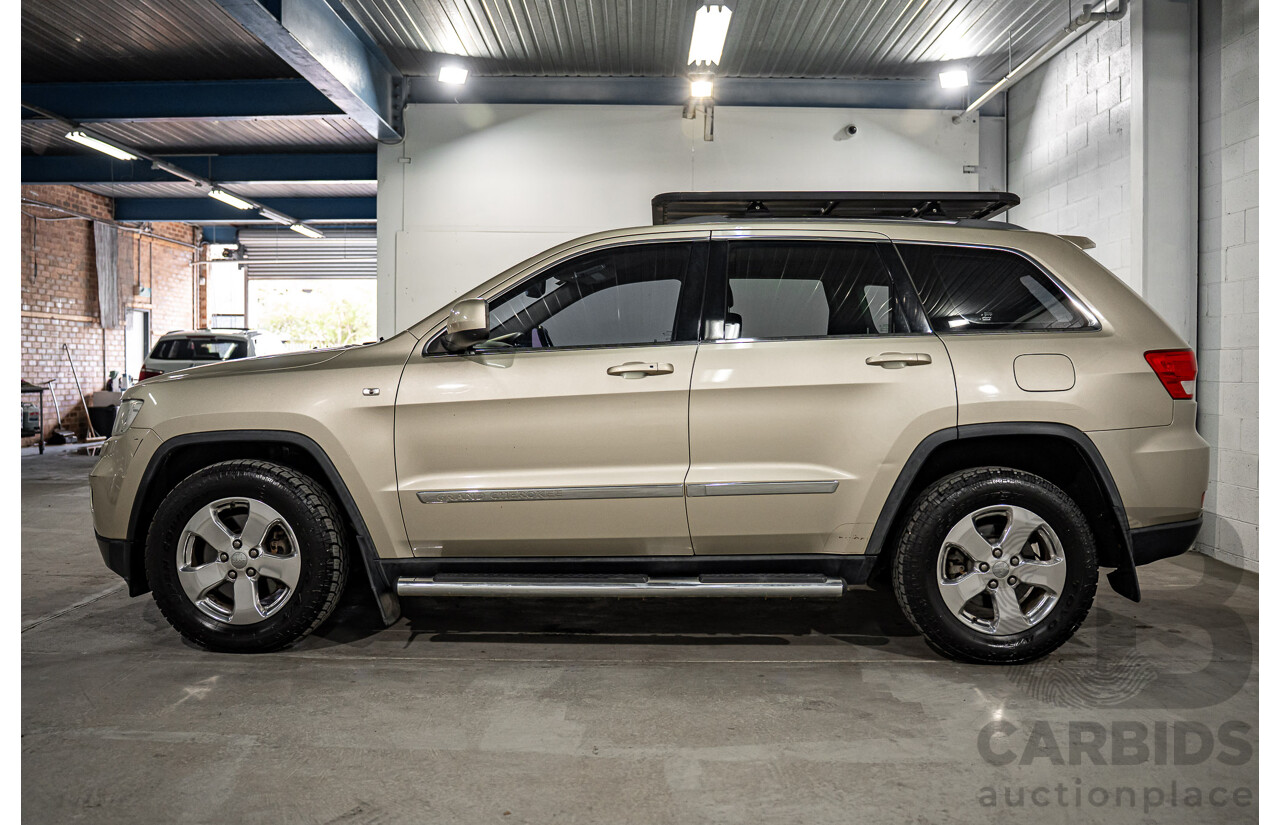 3/2012 Jeep Grand Cherokee Laredo (4x4) WK MY12 4d Wagon White Gold V6 3.6L