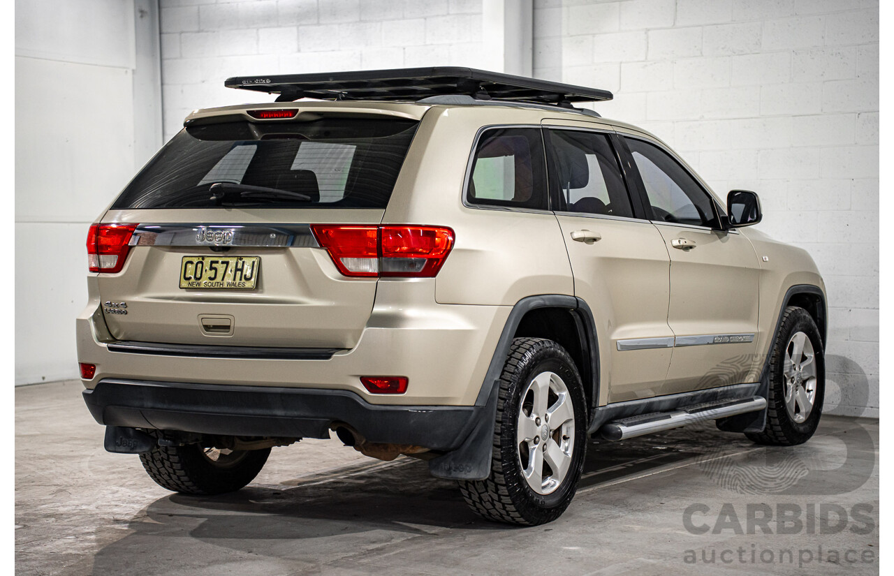 3/2012 Jeep Grand Cherokee Laredo (4x4) WK MY12 4d Wagon White Gold V6 3.6L