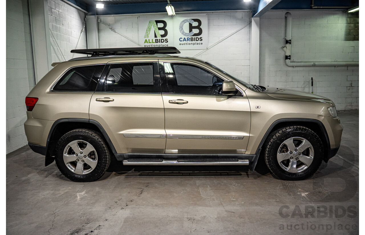 3/2012 Jeep Grand Cherokee Laredo (4x4) WK MY12 4d Wagon White Gold V6 3.6L