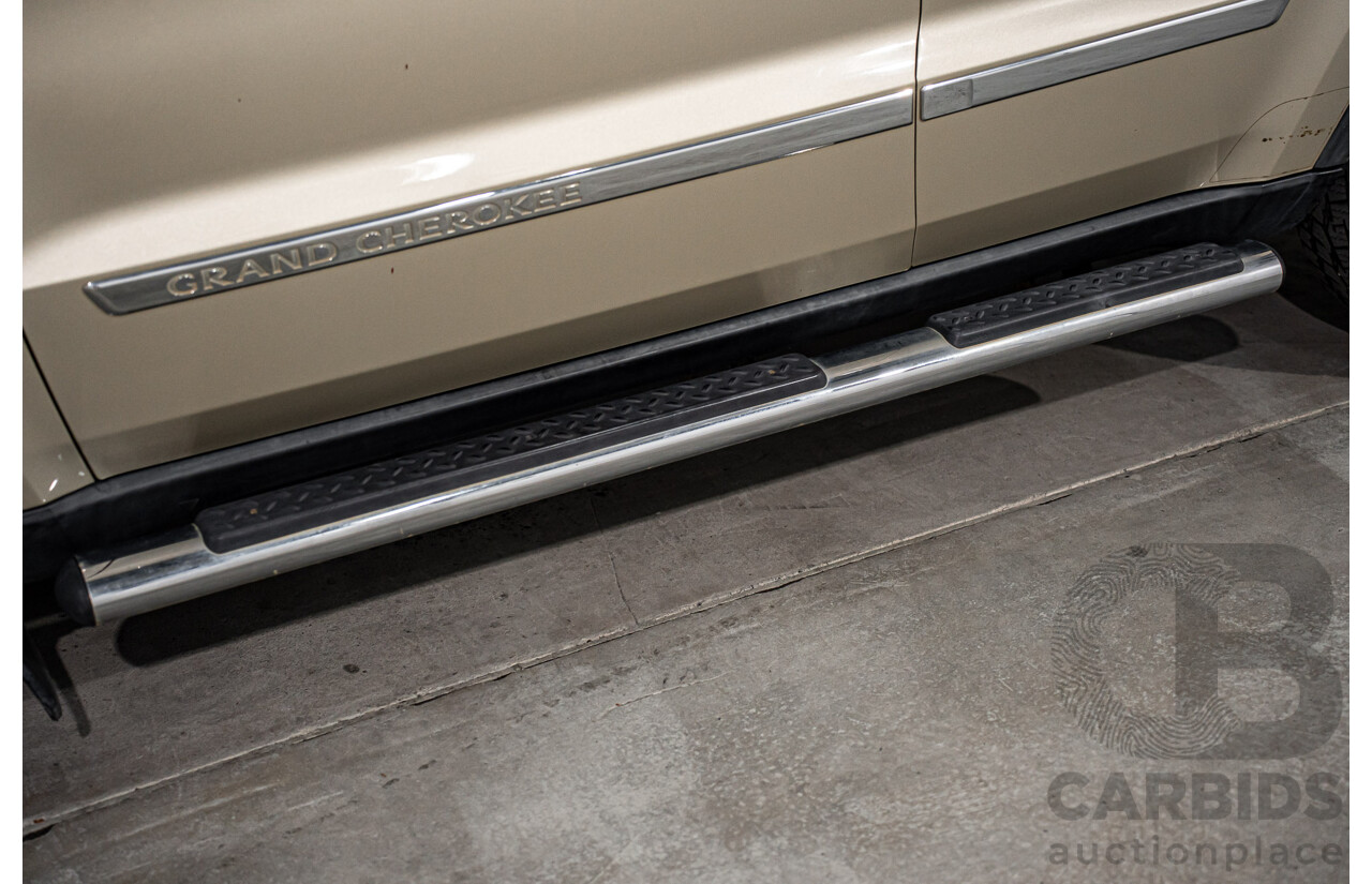 3/2012 Jeep Grand Cherokee Laredo (4x4) WK MY12 4d Wagon White Gold V6 3.6L