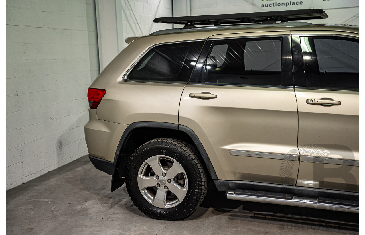 3/2012 Jeep Grand Cherokee Laredo (4x4) WK MY12 4d Wagon White Gold V6 3.6L
