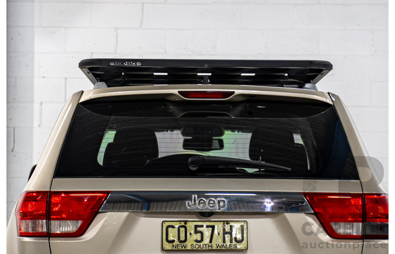 3/2012 Jeep Grand Cherokee Laredo (4x4) WK MY12 4d Wagon White Gold V6 3.6L