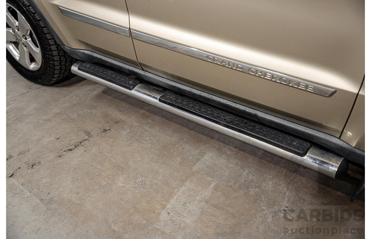 3/2012 Jeep Grand Cherokee Laredo (4x4) WK MY12 4d Wagon White Gold V6 3.6L