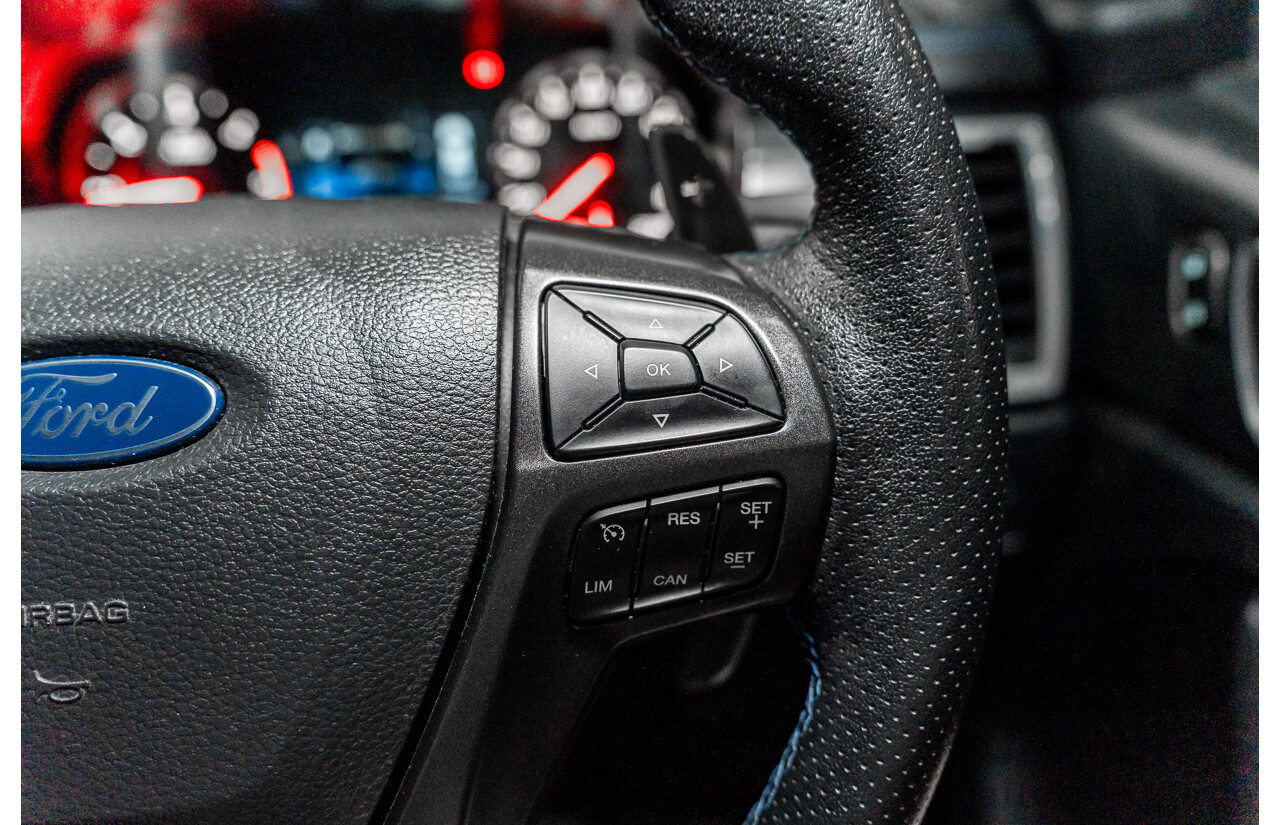 10/2019 Ford Ranger Raptor 2.0 (4x4) PX MKIII MY19.75 Double Cab P/Up Shadow Black Twin Turbo Diesel 2.0L