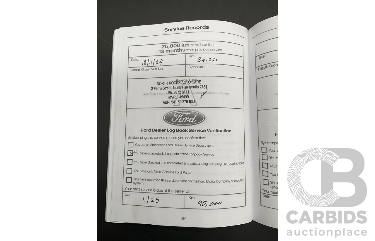 10/2019 Ford Ranger Raptor 2.0 (4x4) PX MKIII MY19.75 Double Cab P/Up Shadow Black Twin Turbo Diesel 2.0L