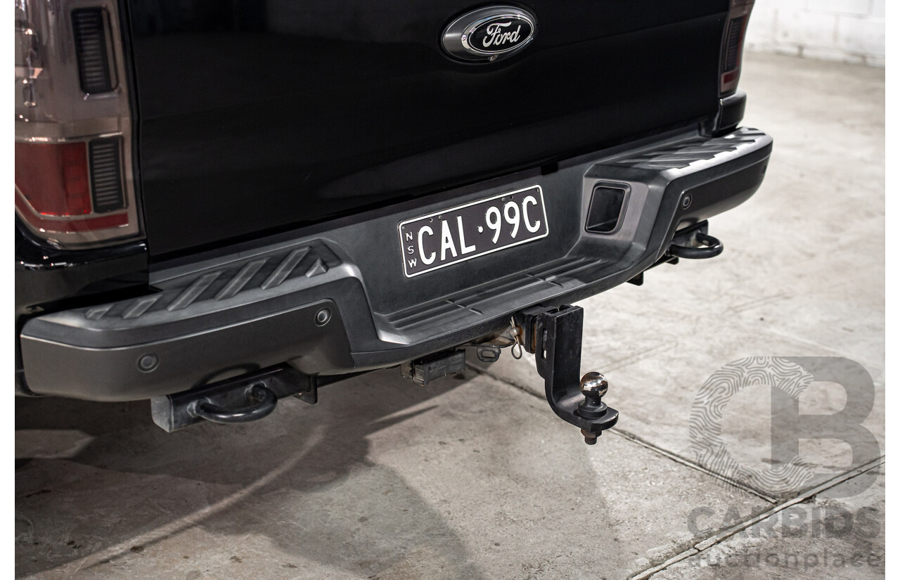10/2019 Ford Ranger Raptor 2.0 (4x4) PX MKIII MY19.75 Double Cab P/Up Shadow Black Twin Turbo Diesel 2.0L
