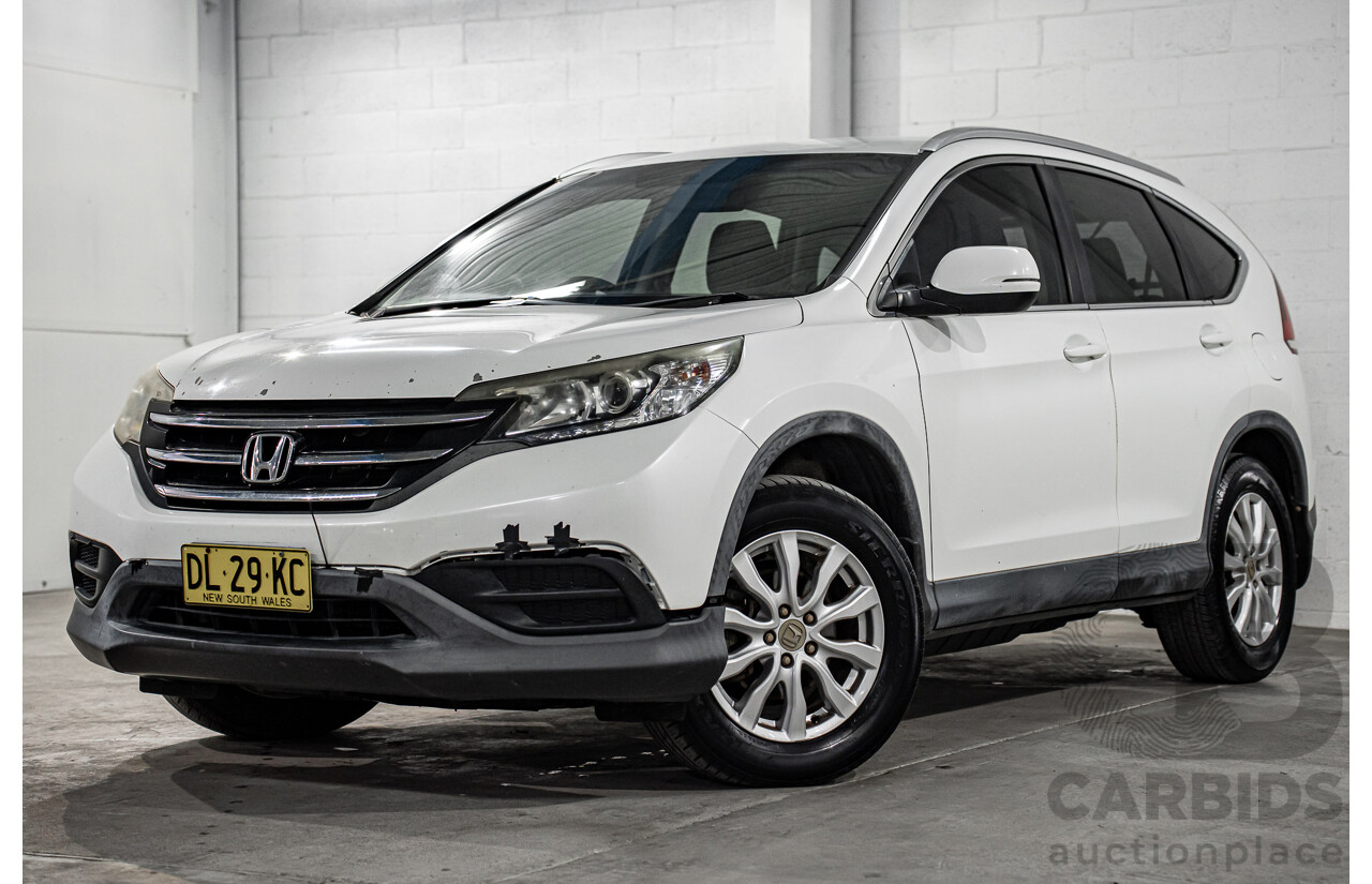 1/2014 Honda CR-V VTi (4x4) 30 MY15 4d Wagon Taffeta White 2.4L