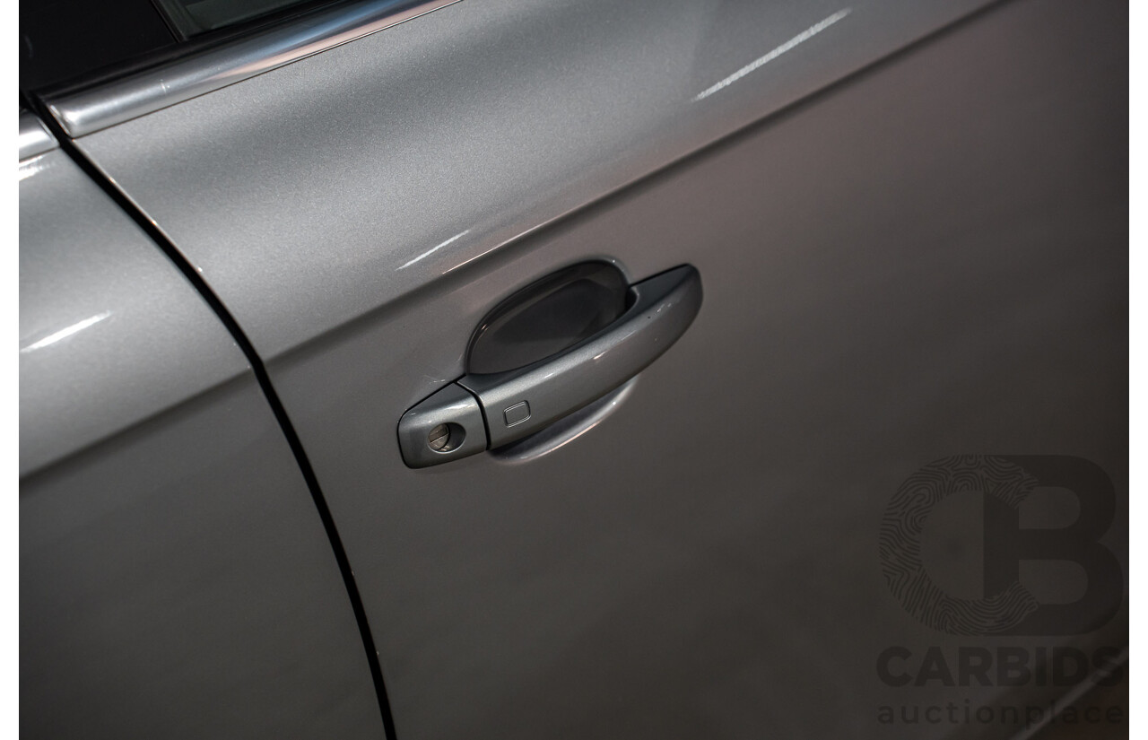 8/2011 Audi A4 1.8 TFSI B8 (8K) MY12 4d Sedan Quartz Grey Metallic Turbo 1.8L