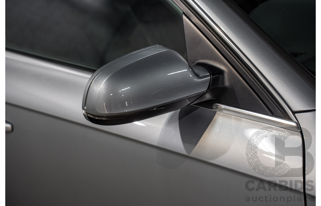 8/2011 Audi A4 1.8 TFSI B8 (8K) MY12 4d Sedan Quartz Grey Metallic Turbo 1.8L