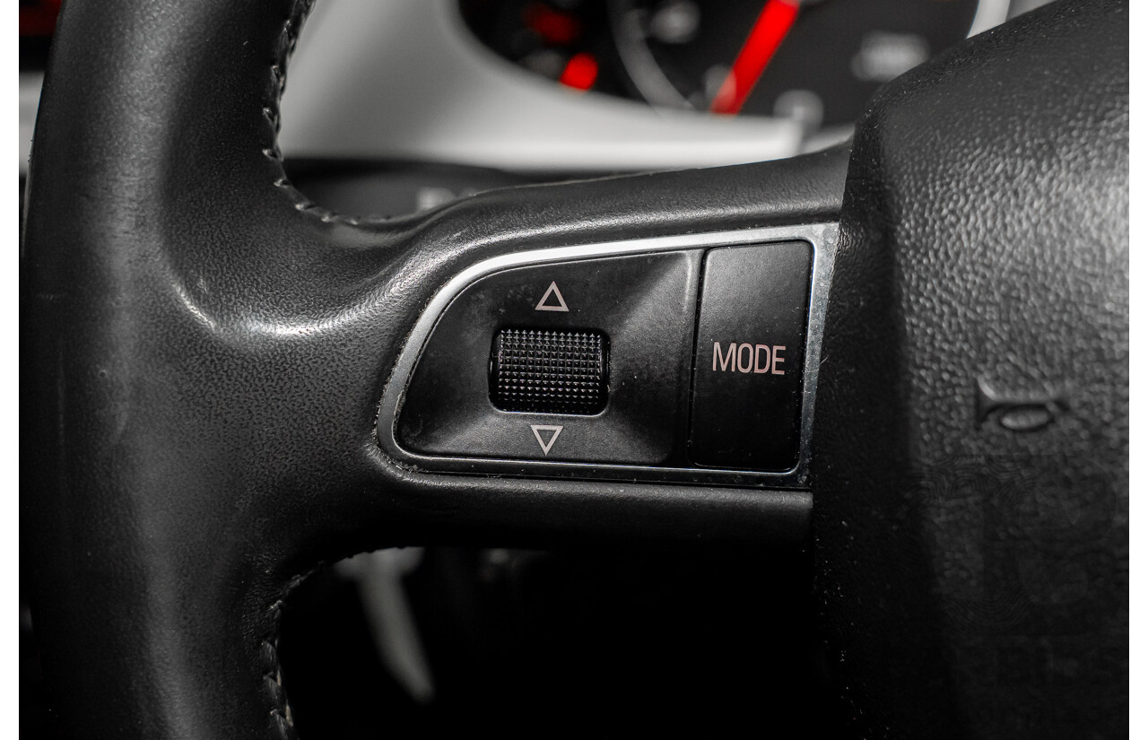 8/2011 Audi A4 1.8 TFSI B8 (8K) MY12 4d Sedan Quartz Grey Metallic Turbo 1.8L