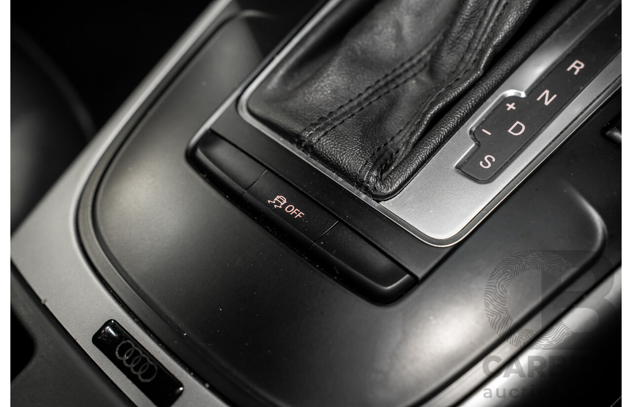 8/2011 Audi A4 1.8 TFSI B8 (8K) MY12 4d Sedan Quartz Grey Metallic Turbo 1.8L