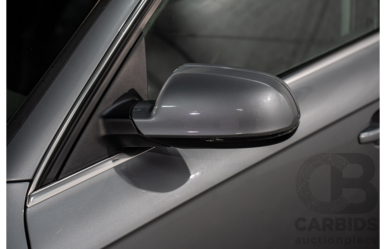 8/2011 Audi A4 1.8 TFSI B8 (8K) MY12 4d Sedan Quartz Grey Metallic Turbo 1.8L