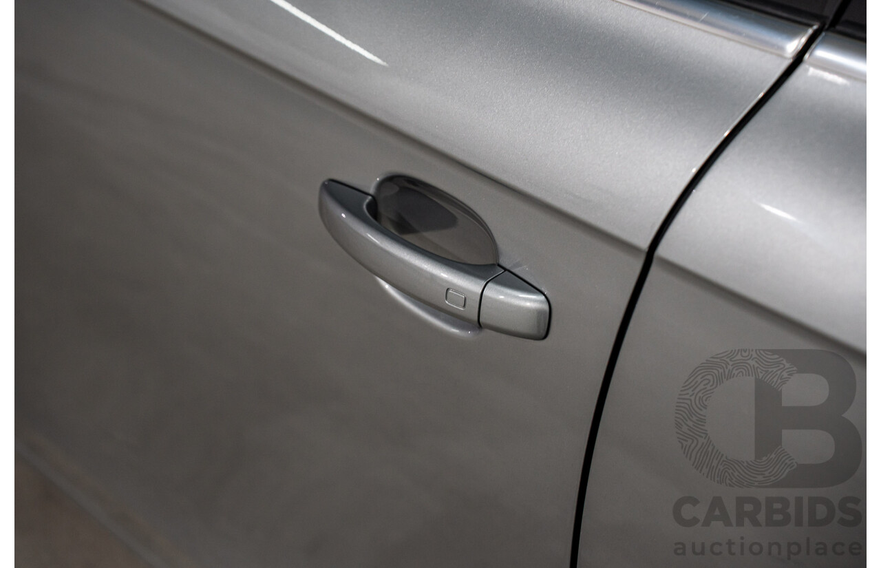 8/2011 Audi A4 1.8 TFSI B8 (8K) MY12 4d Sedan Quartz Grey Metallic Turbo 1.8L