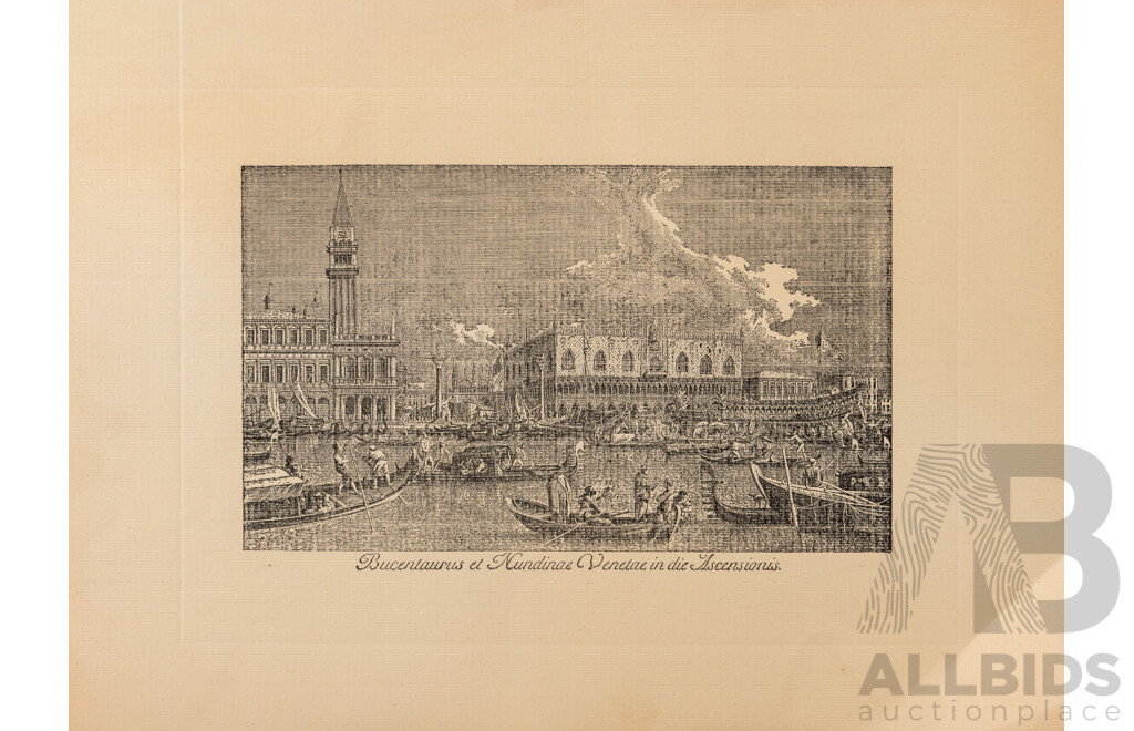 Artist Unknown, (20th Century), Prague, Vintage Etching & Four Steel Engraving Prints, 24 x 33 cm (largest sheets) (5)