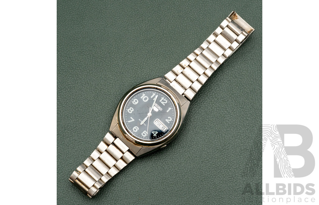 Seiko 5 Automatic Mens Watch, 7526-3180 - Working