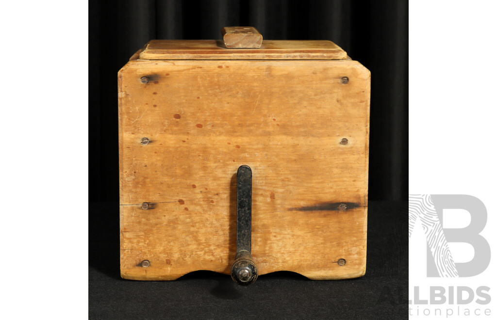 Vintage Timber Butter Churn
